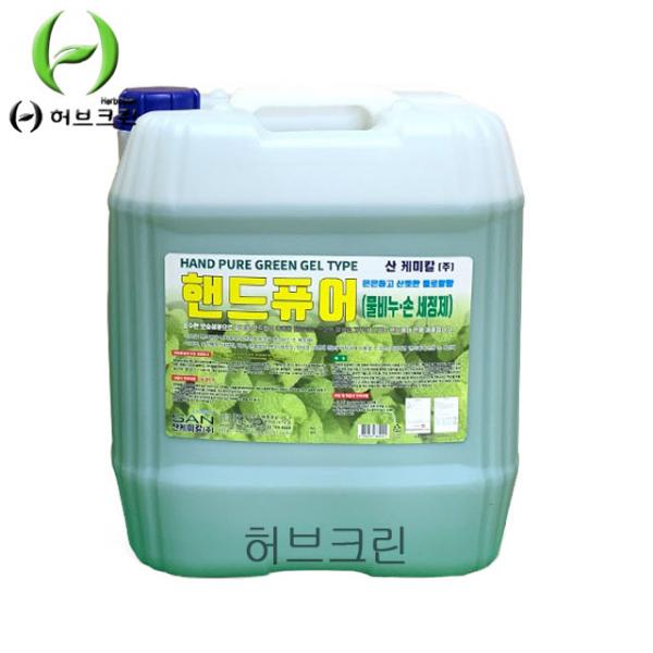 핸드퓨어 손세정제 그린 (젤타입) 18.75L