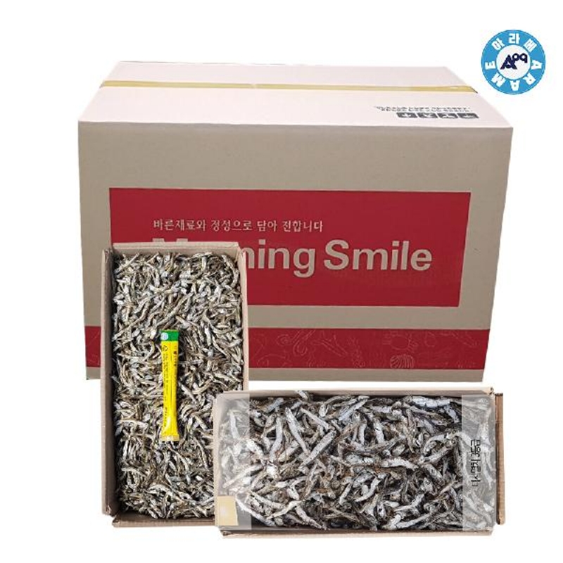 (SM)대용량 아라메 다시멸치 상 1.5kgx6박스