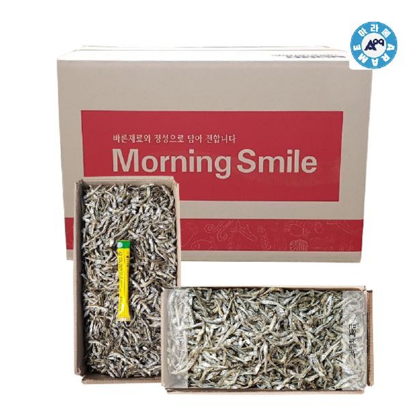 (SM)대용량 아라메 고바멸치 상 1.5kgx6박스