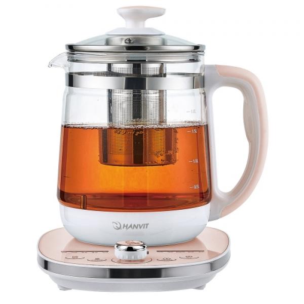 한빛 커피포트 분유 티포트 1.8L 이중안전코팅 HV-5019TPJ