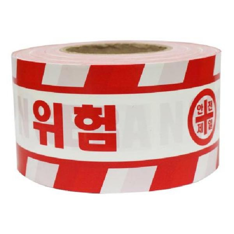 디더블유안전 안전띠 위험테이프 백색 5개(8911377)