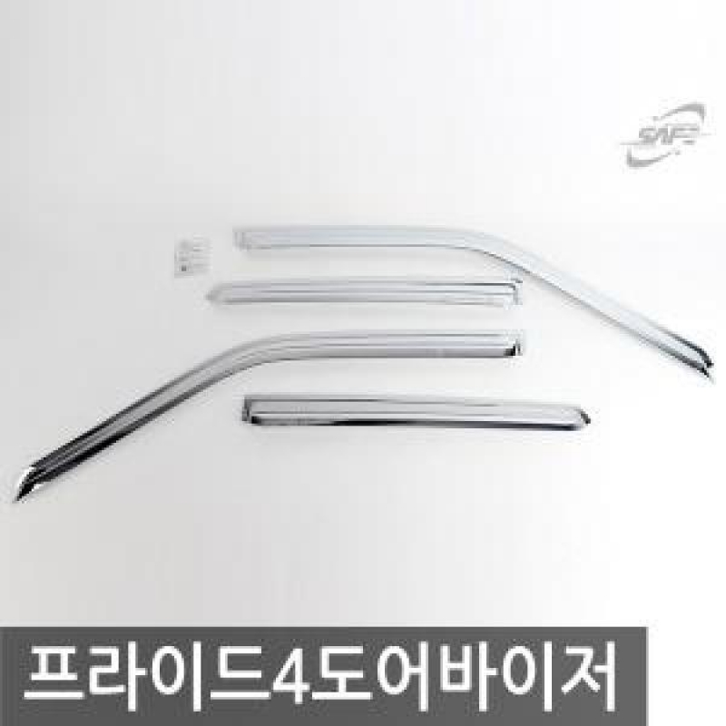 경동/프라이드 4도어(1990) 크롬윈도우바이저