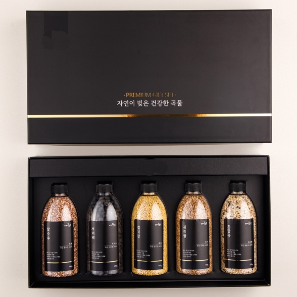 [참다올] 전주 명품특선 잡곡세트 A(귀리쌀 400g,서리태 400g,찰수수 440g,찰기장 440g, 혼합곡 450g)