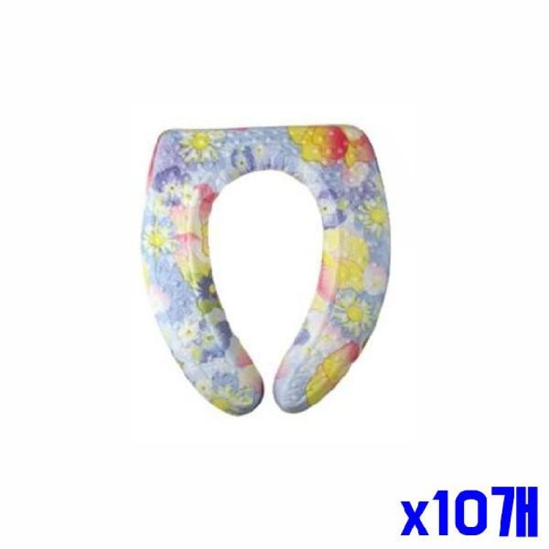 (SM)부드러운 변기 쿠션 커버 U형 O형 x10개 변기덮개
