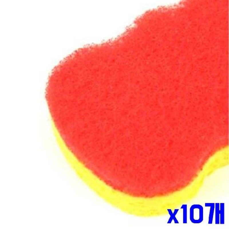 (SM)부드러운 펄프 수세미 x10개