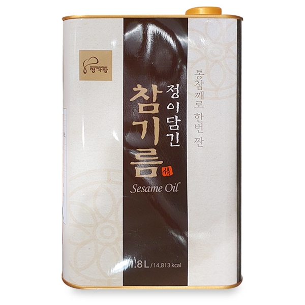 명가랑 정이담긴 고소한 참기름 1.8L