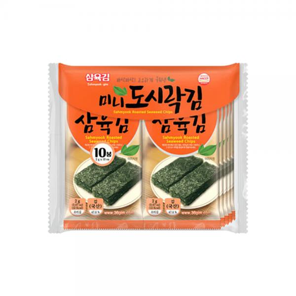 삼육김 미니도시락김 2g 10봉 24팩