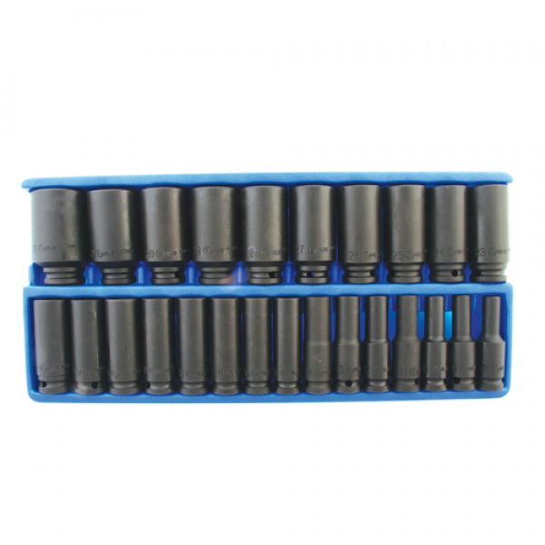 지니어스 임팩트소켓세트(롱) DI-424M(1/2x8-36)24P