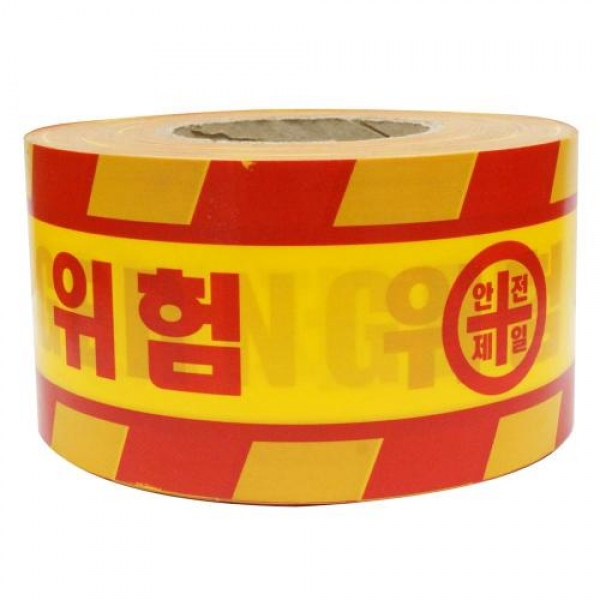 디더블유안전 안전띠 위험테이프 황색 5개