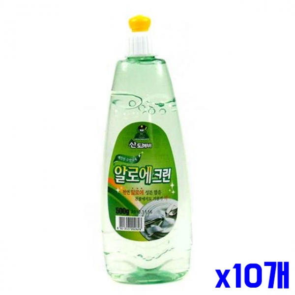 크린 알로에 주방세제 500g x10개
