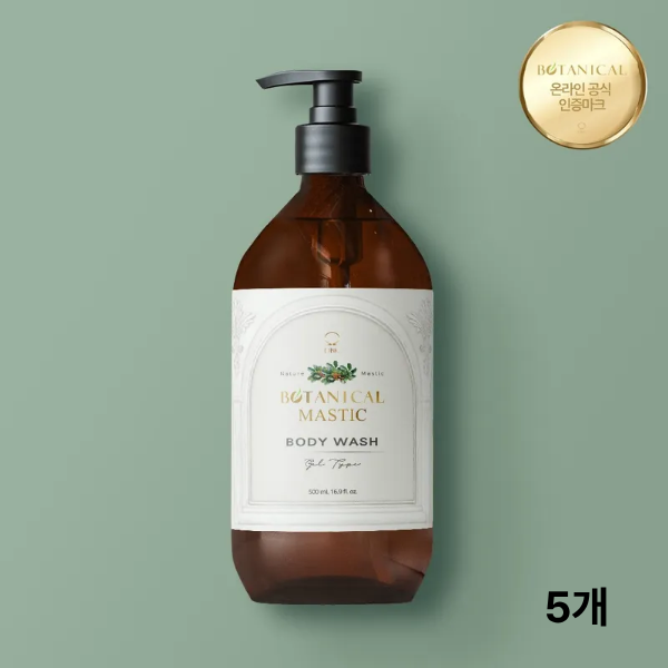 보태니컬 매스틱 바디워시 스위트 플로랄 500mL 5개